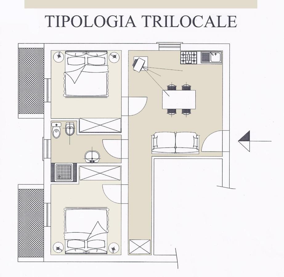 קאטוליקה Residence Caterina מראה חיצוני תמונה